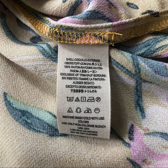 Free People Bella Printed Tunic in Yellow Combo - Picture 9 of 9